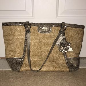 Beach vibe Coach purse!!
